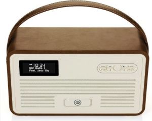 Radio View Quest Retro Mk II DAB+ ze stacją dokującą Apple brązowe (001999850000) 9