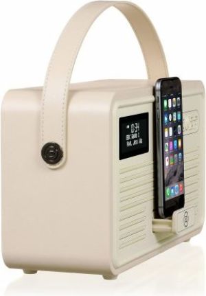 Radio View Quest Retro Mk II DAB+ ze stacją dokującą Apple kremowe (001999860000) 11