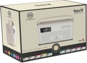 Radio View Quest Retro Mk II DAB+ ze stacją dokującą Apple kremowe (001999860000) 10