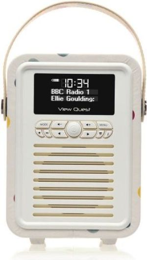 Radio View Quest Retro Mini DAB+ Emma Bridgewater Polka Dot (001999890000) 1