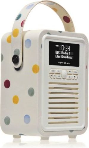 Radio View Quest Retro Mini DAB+ Emma Bridgewater Polka Dot (001999890000) 4