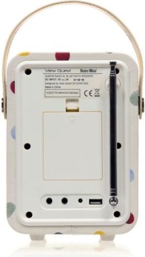 Radio View Quest Retro Mini DAB+ Emma Bridgewater Polka Dot (001999890000) 5