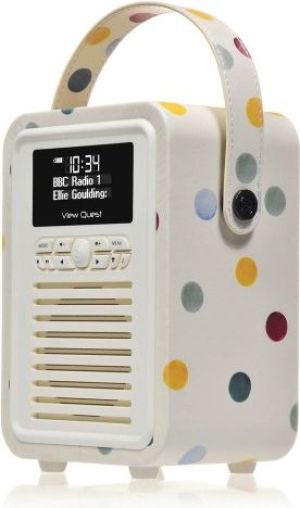 Radio View Quest Retro Mini DAB+ Emma Bridgewater Polka Dot (001999890000) 6