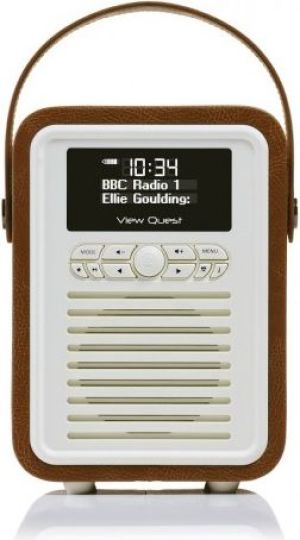 Radio View Quest Retro Mini DAB+ Emma Bridgewater, brązowe (001999900000) 1