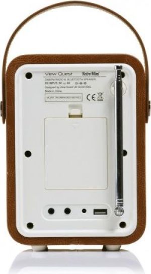 Radio View Quest Retro Mini DAB+ Emma Bridgewater, brązowe (001999900000) 5
