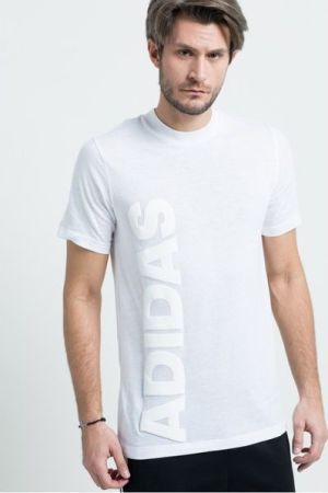 Adidas Koszulka męska Basic Lin Tee biała r. M 1