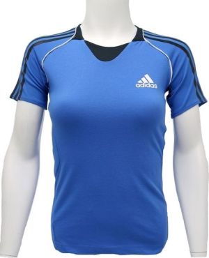 Adidas Koszulka damska Pres S/S Tee niebieska r. 38 1