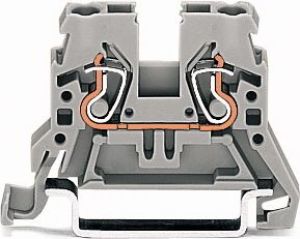 Wago Złączka szynowa 2-przewodowa 2,5mm2 szara (870-901) 2