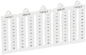 Legrand Płytki oznaczników szerokość 5mm cyfry ,1-10, poziome (039505) 1
