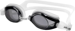Aqua-Speed Okulary pływackie Avanti biało-czarne 1