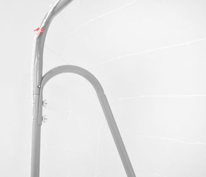 Jet-5 Bramka metalowa biała r. 213x150x90cm 3