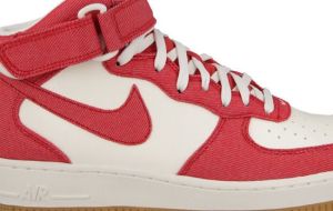 Nike buty męskie Air Force 1 Mid biało-czerwone r. 44 (315123-607) 6