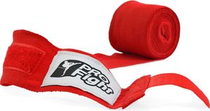 Profight Bandaż Bokserski 4m Czerwony 2