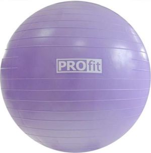 Profit Piłka gimnastyczna 75cm fioletowa z pompką (P5123) 1