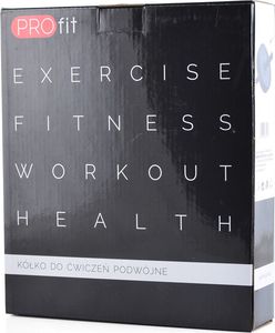 Profit Wałek Podwójny Profit Szaro/czarny 2