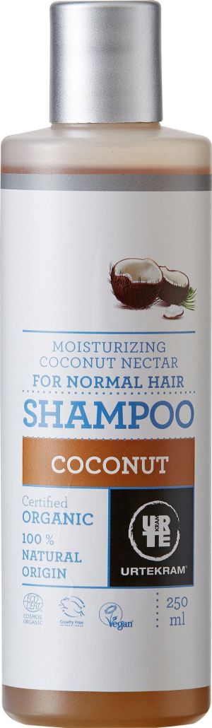 Urtekram Szampon z kokosem do włosów normalnych 250 ml 1