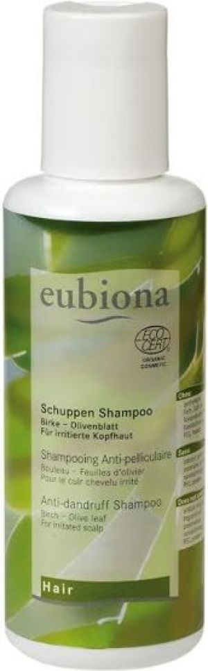 Eubiona Szampon przeciwłupieżowy z liściem brzozy i liściem oliwnym 200 ml 1