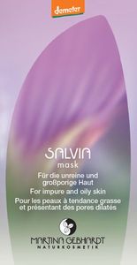 MARTINA GEBHARDT Naturkosmetik Maseczka do twarzy Salvia odżywiająca 5ml 1