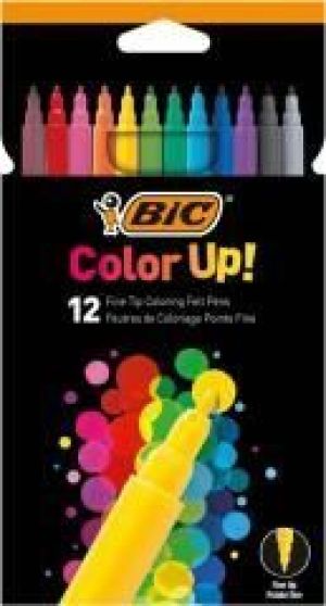 Bic Flamastry Color UP 12 kolorów 1