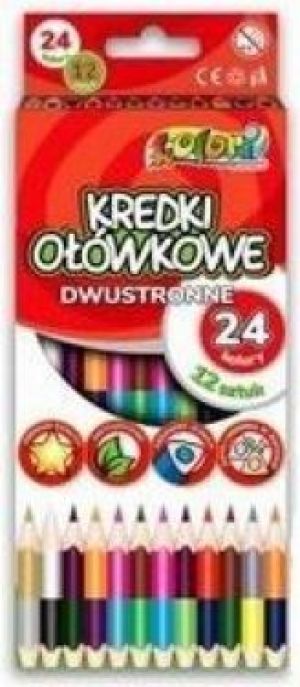 Penmate Kredki Premium Kolori dwustronne 24 kolory 1