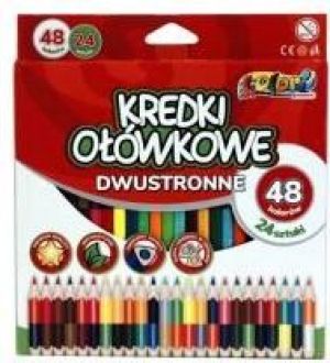 Penmate Kredki Premium Kolori dwustronne 48 kolorów 1