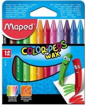 Maped Kredki Colorpeps świecowe 12 kolorów (861011) 1