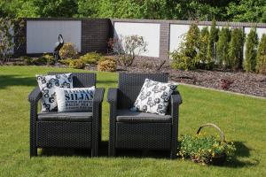 Keter Allibert Zestaw mebli ogrodowych CORFU SET - grafitowy 8