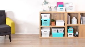 Curver Pojemnik ażurowy Curver INFINITY 4,5L Biały z przykrywką 4