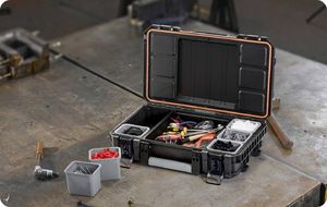 Keter Skrzynka Narzędziowa Organizer na Narzędzia Rigid Top Organizer 22" 5