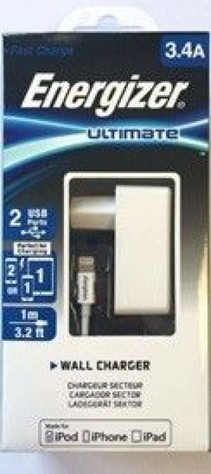 Ładowarka Energizer 2x USB-A 3.4 A (ACA2CEUULI3) 2