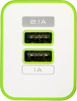 Ładowarka iBOX C-33 2x USB-A 2.1 A (iluc33w) 5
