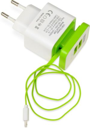 Ładowarka iBOX C-33 2x USB-A 2.1 A (iluc33w) 6
