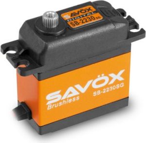 Savox Serwo Bezszczotkowe Standard Savox SB-2230SG 84g (42kg/ 0,13sec) 1