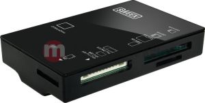 Czytnik Sweex Czytnik kart typu All-in-One zewnetrzny, USB, czarny CR015 1