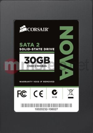 Dysk SSD Corsair 30 GB 2.5" SATA II (CSSD-V30GB2A) 1