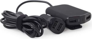 Ładowarka Gembird EG-4U-CAR-01 4x USB-A 9.6 A  (EG-4U-CAR-01) 2