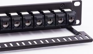 NetRack Patch panel 19" UTP 24x Keystone Kat. 6 UTP (104-71) 4