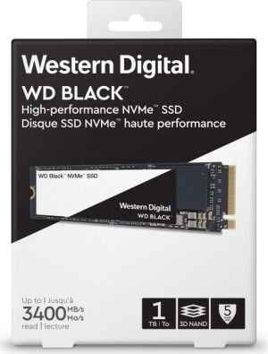 Dysk SSD WD 1 TB M.2 2280 PCI-E x4 Gen3 NVMe (WDS100T2X0C) 5