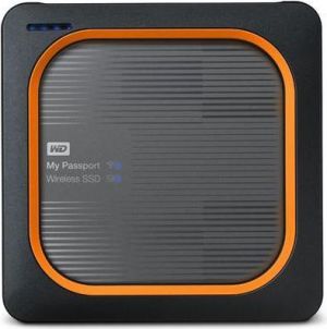Dysk zewnętrzny SSD WD SSD My Passport Wireless 250 GB Szaro-pomarańczowy (WDBAMJ2500AGY-EESN) 1