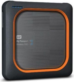 Dysk zewnętrzny SSD WD SSD My Passport Wireless 250 GB Szaro-pomarańczowy (WDBAMJ2500AGY-EESN) 2