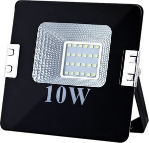 Naświetlacz Art ART Lampa zew. LED,10W,SMD,IP65, AC80-265V,black, 4000K-W 1