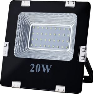 Naświetlacz Art ART Lampa zew. LED,20W,SMD,IP65, AC80-265V,black, 6500K-CW 1