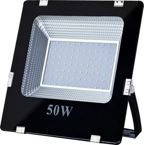 Naświetlacz Art ART Lampa zew. LED,50W,SMD,IP65, AC80-265V,black, 6500K-CW 1