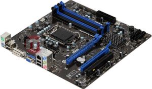Płyta główna MSI H61M-G35 (G3) Intel H61 LGA 1155 (2xPCX/VGA/DZW/GLAN/SATA/DDR3) mATX 2
