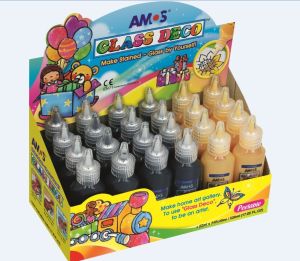 KW Office Farby do malowania na szkle Amos 10 ml kontury (GD22D24BG) 1szt. 1