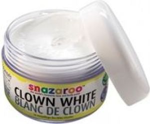 Kwadratura Koła Farba Do Twarzy I Ciała Snazaroo Słoik 50ml Clown White 1