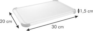 Deska do krojenia Tescoma plastikowa Precioso 30x20cm 2