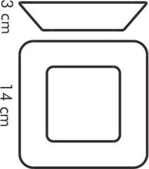 Tescoma Misa kwadratowa GUSTITO 14x14 cm 2