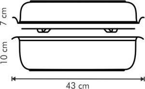 Tescoma Brytfanna z pokrywą EXCLUSIVE 36x24cm 2