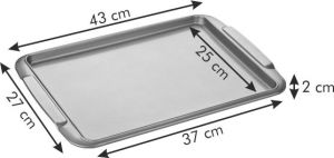 Tescoma Blacha do pieczenia DELÍCIA GOLD 43x27 cm 2